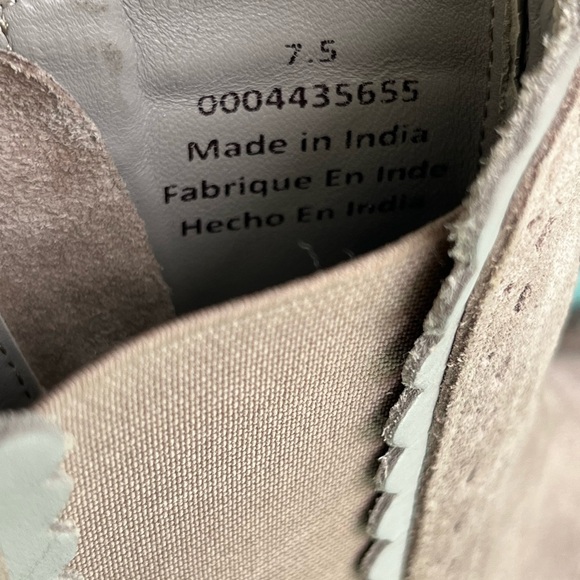 Free People Atlas Chelsea Taupe Suede Chelsea Boots 7.5 - Picture 9 of 12